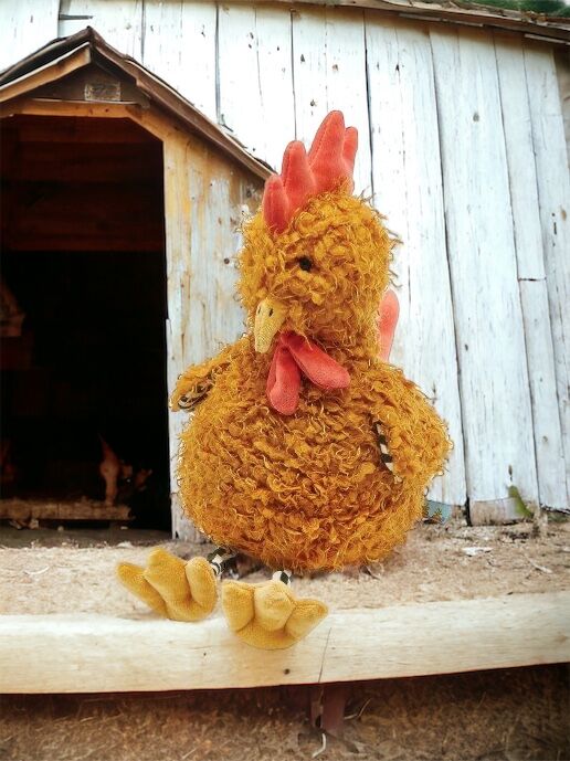 Randy the Rooster, plush toy, 12 in
