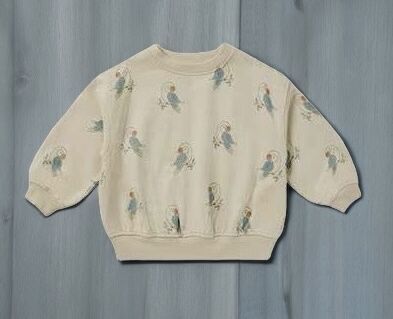 Rylee+ Cru relaxed fit Sweatshirt/Parrots